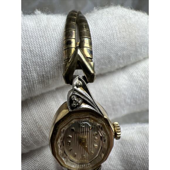 Vintage Bulova M5 10k Rolled Gold Plate Manual Wind Ladies Watch Working main image 10